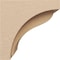 Ekena Millwork 8"W x 8"D x 8"H Wide Helena Rough Cedar Woodgrain TimberThane Corbel, Primed Tan CORUR08X08X08HELRCPR - alternate 3